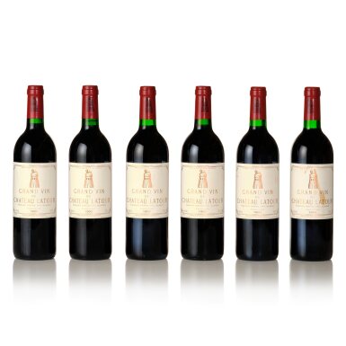 View full screen - View 1 of Lot 8. Château Latour 1993 (7 BT).