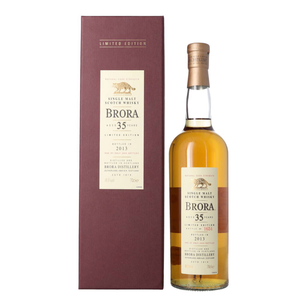 View full screen - View 1 of Lot 5118. Brora Twelfth Annual Release 35 Year Old 49.9 abv NV (1 BT70).