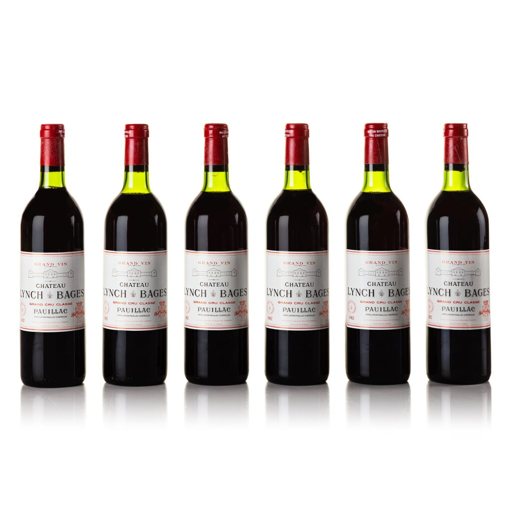 View full screen - View 1 of Lot 182. Château Lynch Bages 1982 (12 BT).
