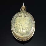 Philippe Millot French, Paris or Dijon, 1619 | Double Sided Case for Miniatures