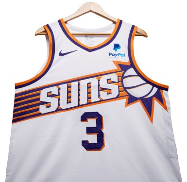 View full screen - View 1 of Lot 120. Bradley Beal Phoenix Suns 2023-2024 Game Worn Association Edition Jersey .