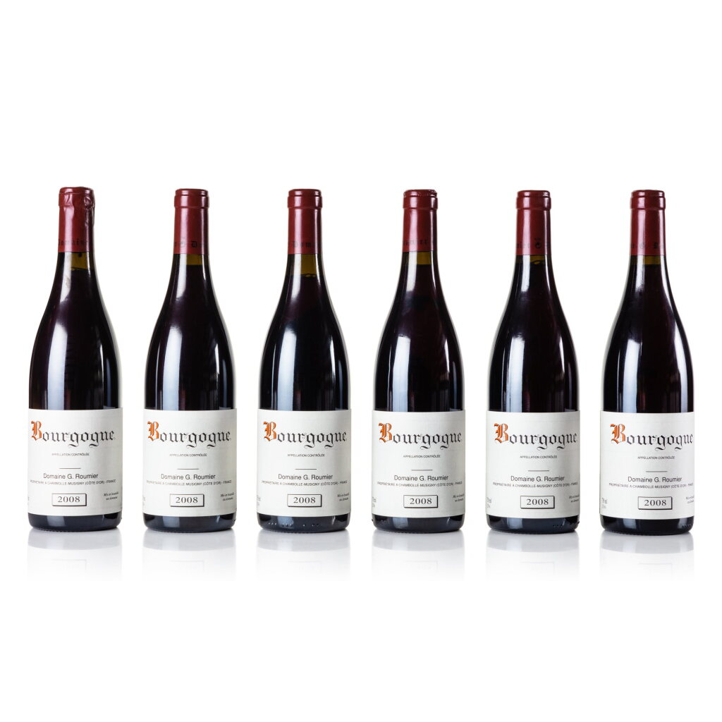 View full screen - View 1 of Lot 259. Bourgogne Rouge 2008 Domaine Georges Roumier (12 BT).