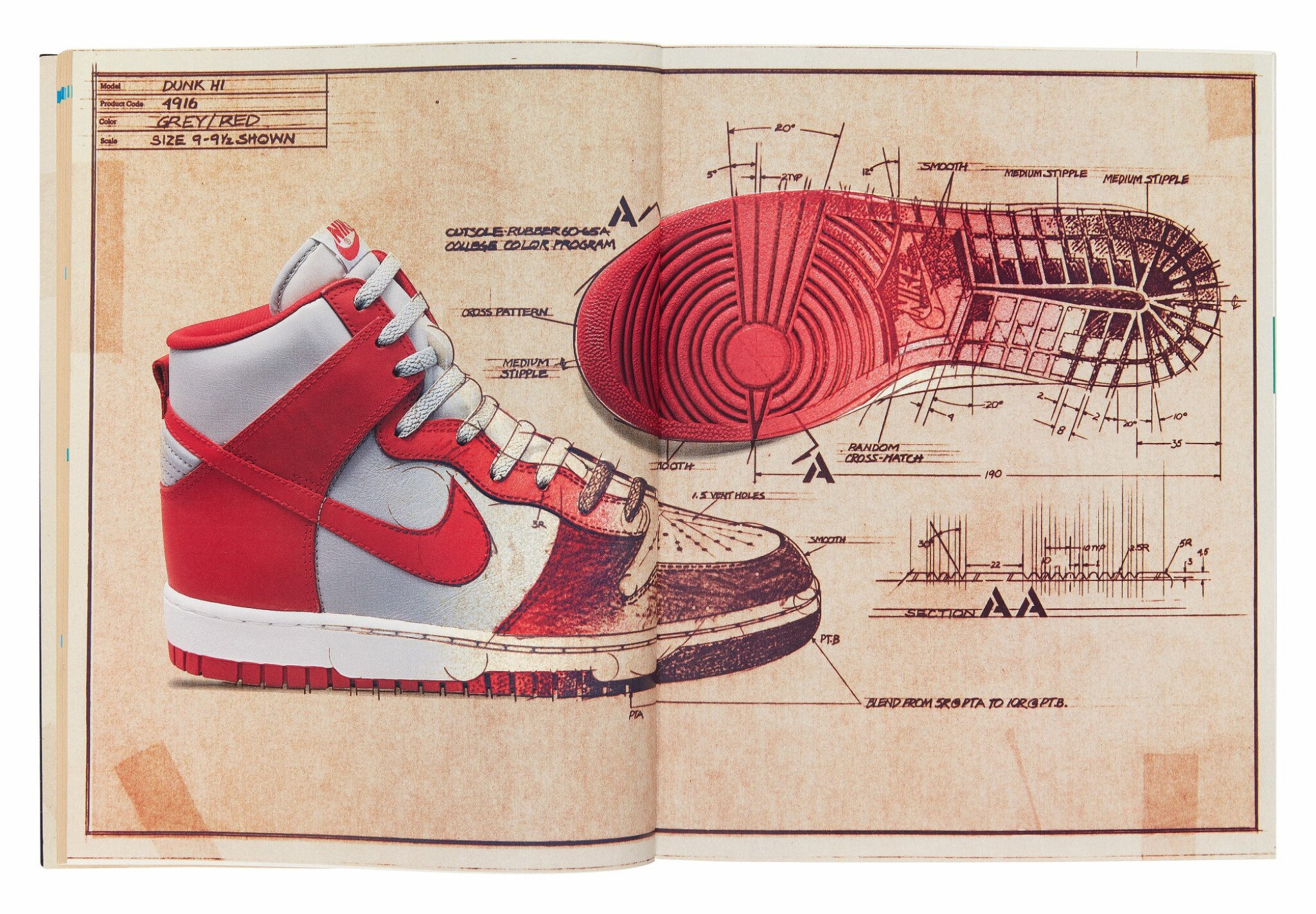 Nike Performance Catalogue Fall 1986 Michael Jordan Shattered