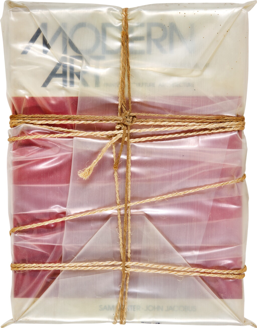 View full screen - View 1 of Lot 45. Wrapped Book Modern Art (Schellmann 95).