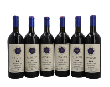 View full screen - View 1 of Lot 1203. Sassicaia 1985 (11 BT).