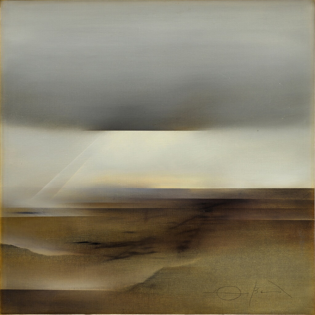 View full screen - View 1 of Lot 217. Fernando Zóbel 費南度·索培爾 | Luz de Meseta 高原之光.