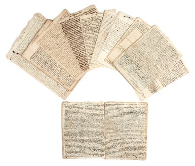 View full screen - View 1 of Lot 91. China—Abbot Ilarione Sala | Series of 12 autograph letters signed, describing his journey to China. 1702-1703.