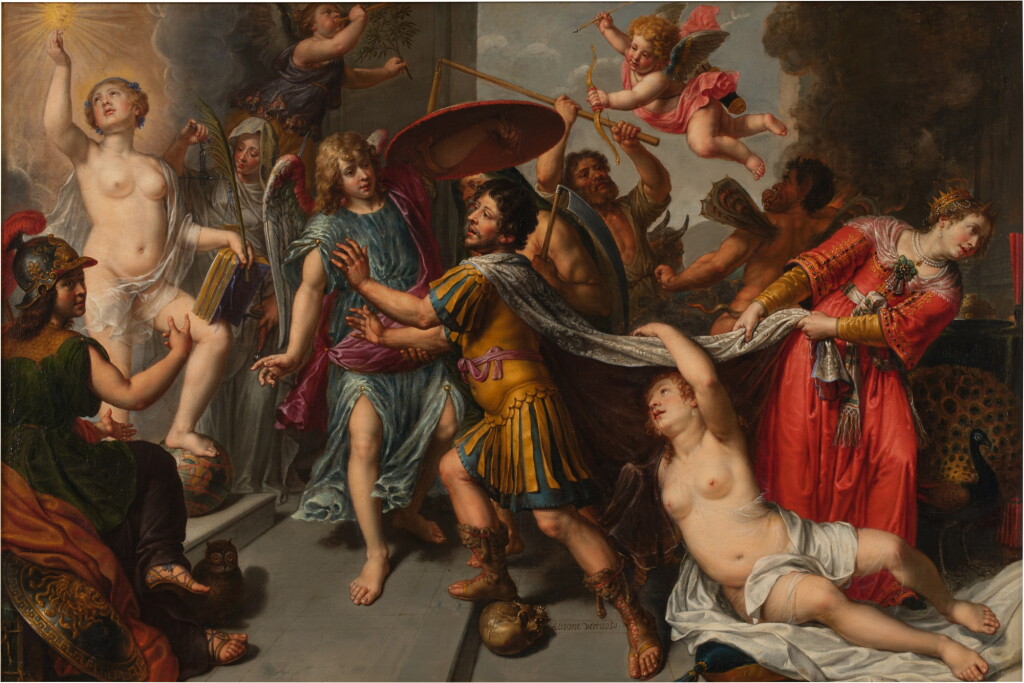 View full screen - View 1 of Lot 57. "Attione Virtuosa".