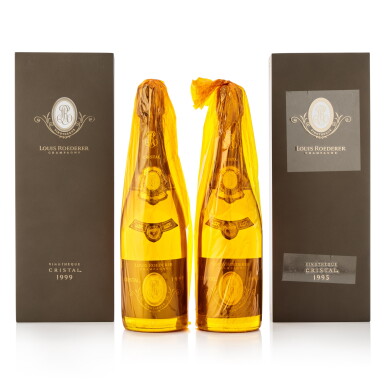 View full screen - View 1 of Lot 7642. Louis Roederer, Cristal Vinothèque 1999 (5 BT).