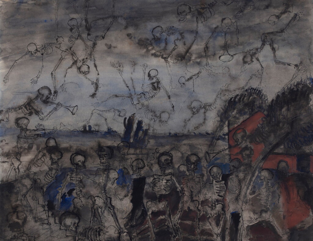 View full screen - View 1 of Lot 235. La danse macabre.