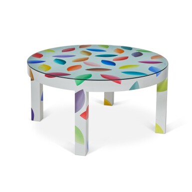 View full screen - View 1 of Lot 505. Almond Pattern Table.