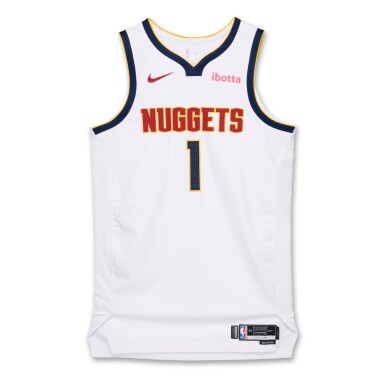 View full screen - View 1 of Lot 113. Michael Porter Jr. Denver Nuggets 2024-2025 Game Worn Association Edition Jersey .