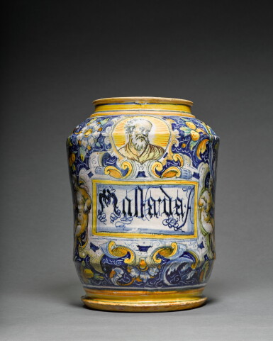 View full screen - View 1 of Lot 220. Maiolica Albarello.