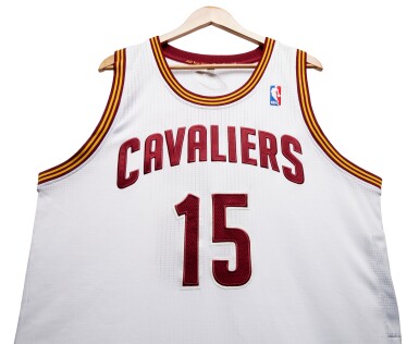 View full screen - View 1 of Lot 66. Anthony Bennett Cleveland Cavaliers 2013-2014 Game Worn White Jersey.