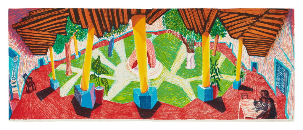 View full screen - View 1 of Lot 41. DAVID HOCKNEY | HOTEL ACATLÁN: TWO WEEKS LATER (MUSEUM OF CONTEMPORARY ART, TOKYO 271).