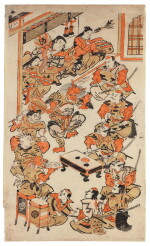 Attributed to Torii Kiyomasu I (active circa 1696-1716) | The Banquet of the Shutendoji | Edo period, late 17th – early 18th century