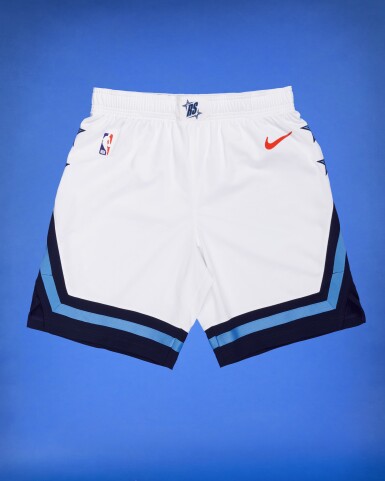 View full screen - View 1 of Lot 70. Alijah Martin 2025-2026 Issued ‘Rising Stars’ Shorts | Probable Wear.