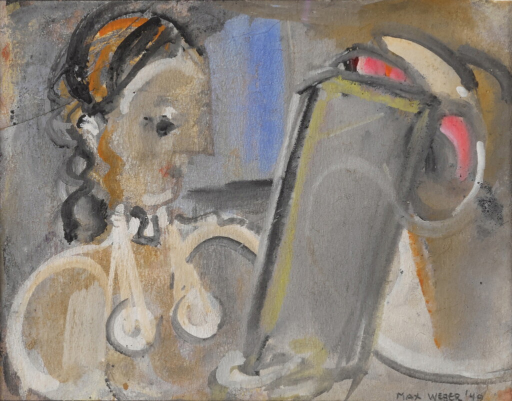 View full screen - View 1 of Lot 30. Woman Looking at Picture.