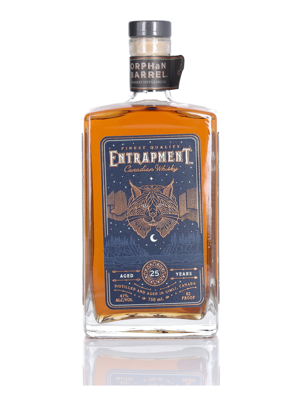 View full screen - View 1 of Lot 185. Orphan Barrel Entrapment 25 Year Old 82 proof NV (1 BT 75cl).