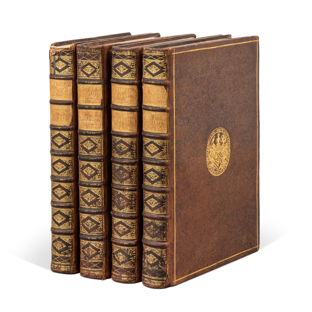 View full screen - View 1 of Lot 1117. Leupold, Jacob | A fine copy of one of the first encyclopedias of technology .