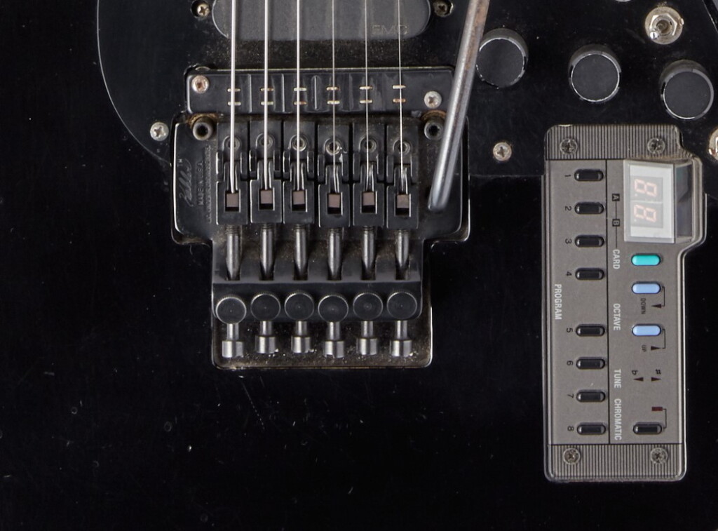 View full screen - View 1 of Lot 212. Bob Weir | Casio, c. 1987, PG-380 model guitar with custom Modulus neck.