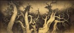 Li Huayi 李華弌 | Dancing cypress under the moon 月柏圖