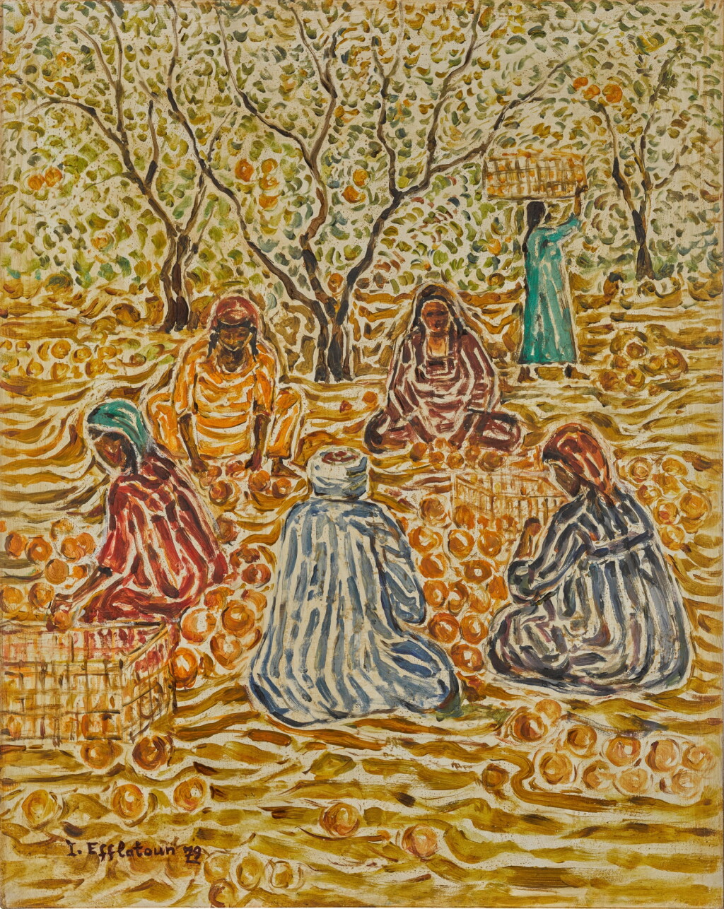View full screen - View 1 of Lot 50. Orange Harvest.