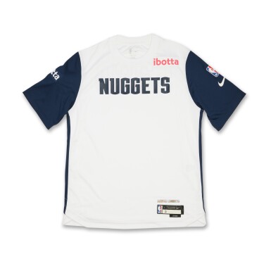 View full screen - View 1 of Lot 113. Christian Braun Denver Nuggets 2024-2025 City Edition Warmup Set | Probable Wear.