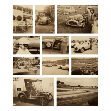 View full screen - View 1 of Lot 105. PHOTOGRAPHER UNKNOWN | SELECTED IMAGES OF CAR RACES AND VINTAGE CARS.