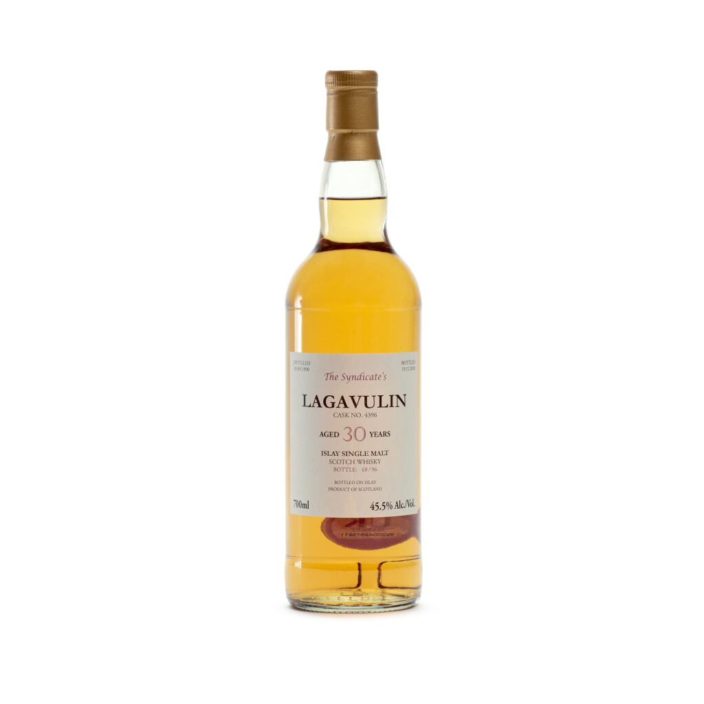View full screen - View 1 of Lot 66. Lagavulin The Syndicate 30 Year Old 45.5 abv 1990 (1 BT70).