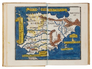 View full screen - View 1 of Lot 229. Caesar, Commentarii, Venice, Aldus, 1561, later vellum.