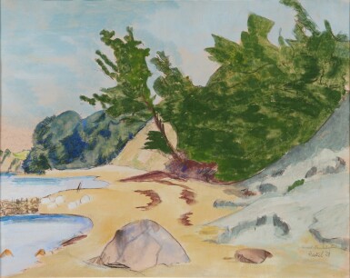 View full screen - View 1 of Lot 68. Strand-Landschaft (Beach Landscape).