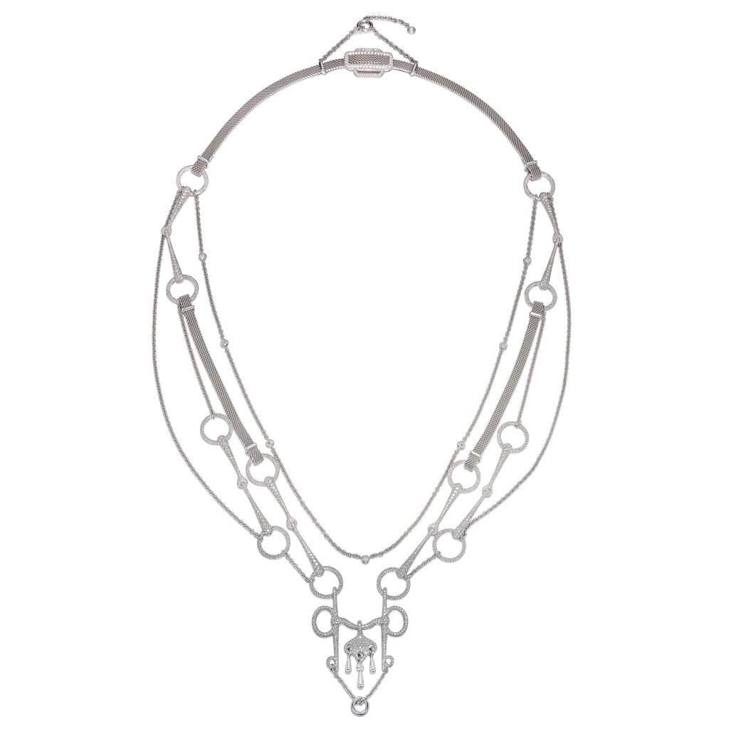 View full screen - View 1 of Lot 1709. DIAMOND 'FILET D'OR' NECKLACE | 愛馬仕 | 鑽石 'FILET D'OR' 項鏈.