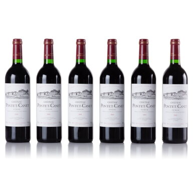 View full screen - View 1 of Lot 624. Château Pontet Canet 2001 (24 BT).