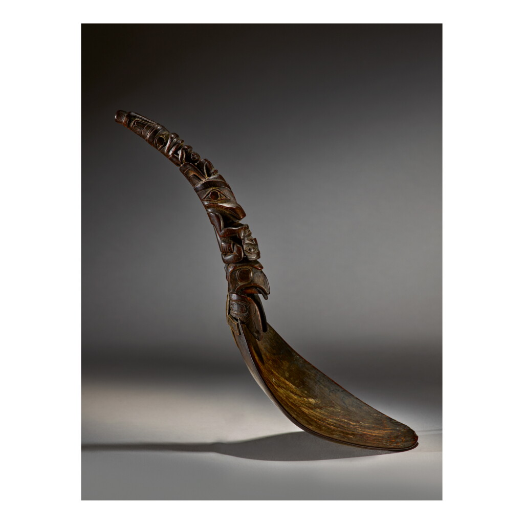 View full screen - View 1 of Lot 54. HAIDA SPOON.