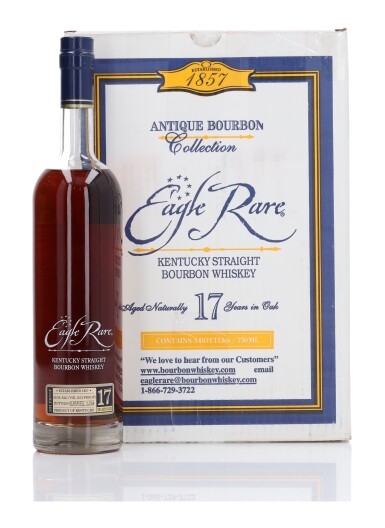 View full screen - View 1 of Lot 85. Eagle Rare 17 Year Old 2018 Release 101 Proof 2000 (3 Bottles 75cl).