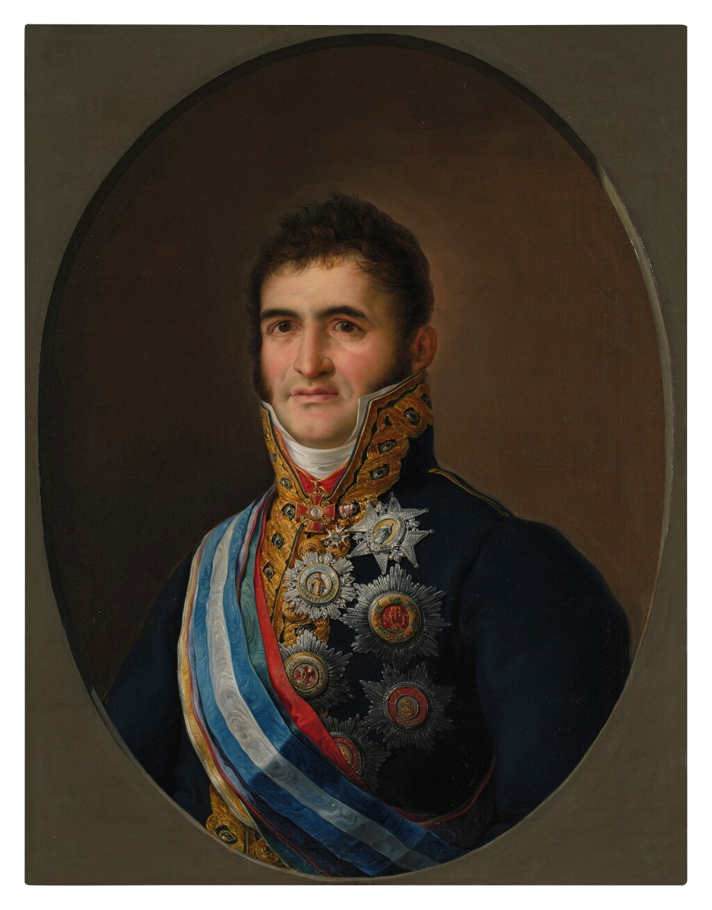 View full screen - View 1 of Lot 194. Portrait of a Spanish Nobleman, Possibly José Garcia de Leon Pizzaro y Frias.
