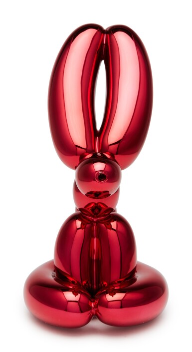 View full screen - View 1 of Lot 41. Balloon Rabbit (Red).