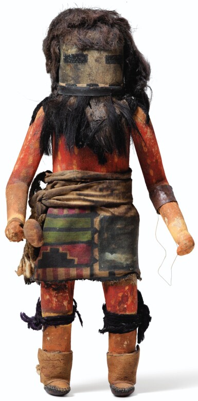 View full screen - View 1 of Lot 144. POUPÉE KACHINA, ZUNI, NOUVEAU MEXIQUE, USA.