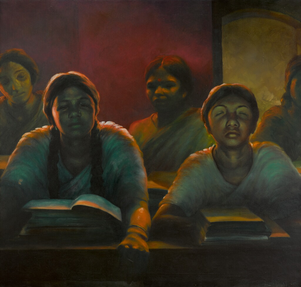 View full screen - View 1 of Lot 14. BIKASH BHATTACHARJEE | Evening Class.