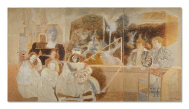 View full screen - View 1 of Lot 459. Todos somos los mismos (A Triptych).