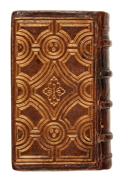 View full screen - View 1 of Lot 192. Livius, Decas prima, Lyon, 1548, Lyonese panel stamp binding of brown morocco.