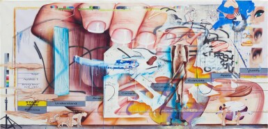 View full screen - View 1 of Lot 629. Kei Imazu 今津景 | Blue Fish in My Hand 手中的藍魚.