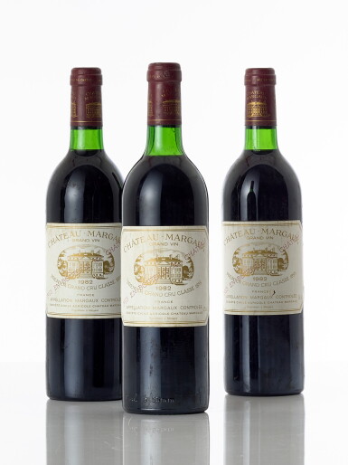 View full screen - View 1 of Lot 6249. Château Margaux 1982 (8 BT).