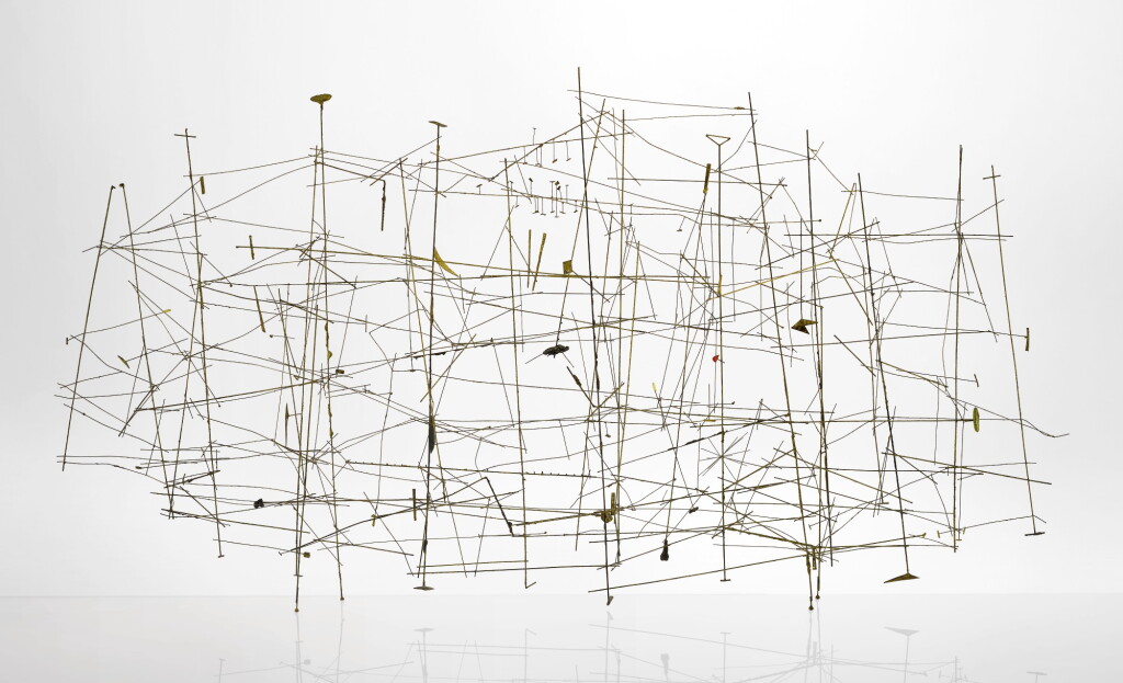 View full screen - View 1 of Lot 303. HARRY BERTOIA | UNTITLED (WIRE CONSTRUCTION).