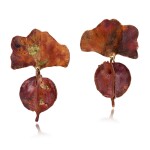Unique pair of earrings