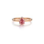 Fancy Intense Pink Diamond Ring
