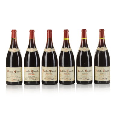 View full screen - View 1 of Lot 696. Ruchottes Chambertin 1990 Christophe Roumier (6 MAG).