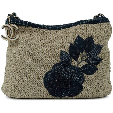View full screen - View 1 of Lot 113. Limited Edition Beige Raffia Tote Rope Shoulder Bag, 2009.