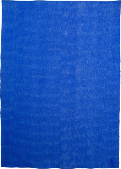 View full screen - View 1 of Lot 15. MOHAMMED KAZEM | ACRYLIC ON SCRATCHED PAPER (FROM THE SCRATCHED SERIES) .